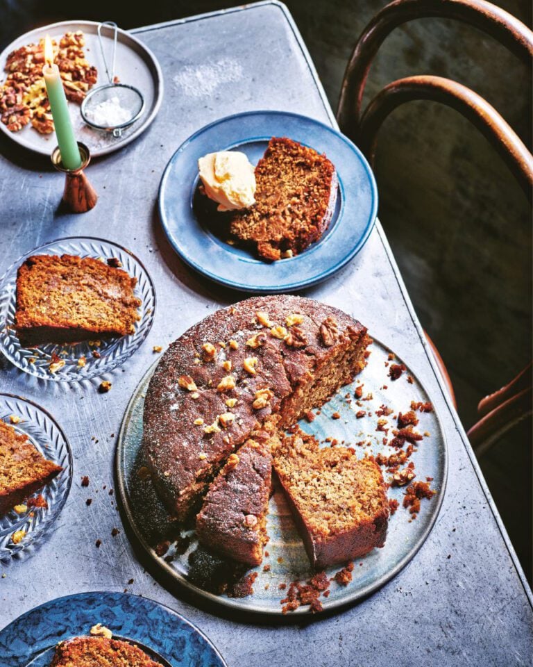 Cephalonia-style Greek walnut cake