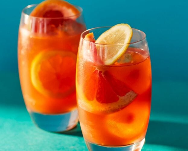 Citrus early grey iced tea