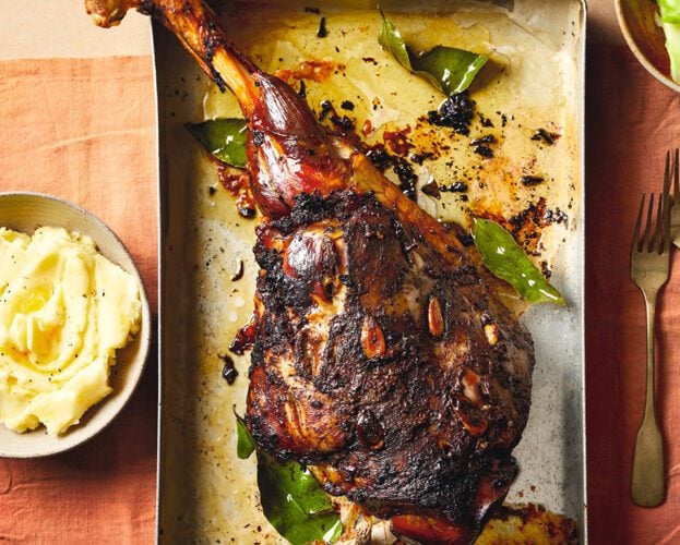 Jerk lamb shoulder