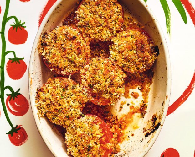 Pomodori alla marchigiana (Le Marche-style baked tomatoes)