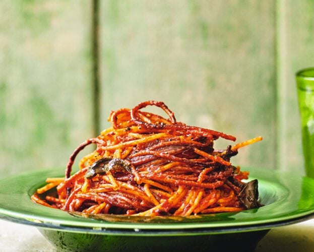 Spaghetti all’assassina (‘killer spaghetti’)