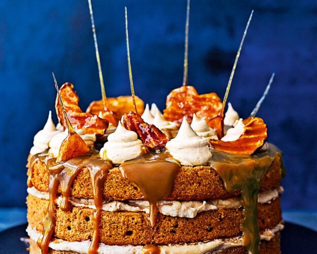Tamarind toffee apple cake