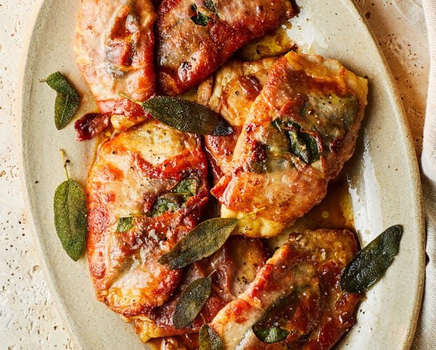 Classic saltimbocca
