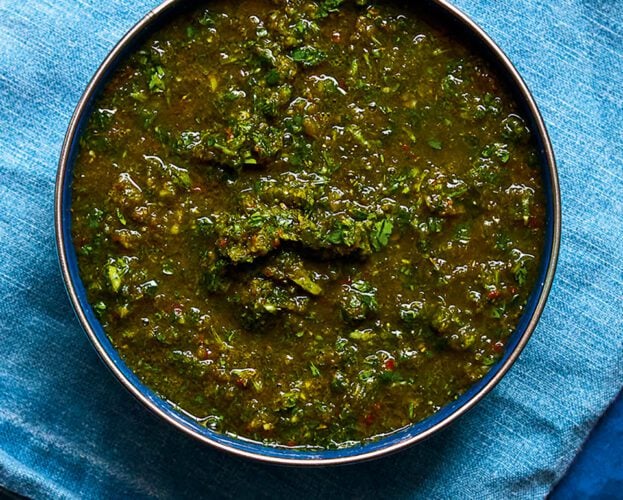Caribbean green seasoning