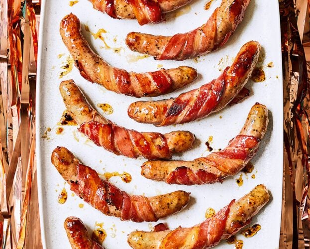 Marmalade pigs in blankets