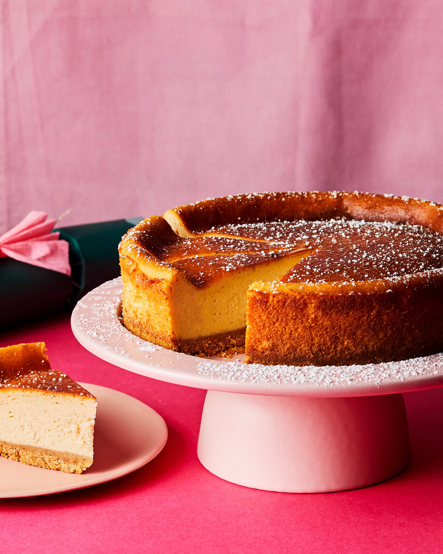 Air fryer eggnog cheesecake delicious. magazine