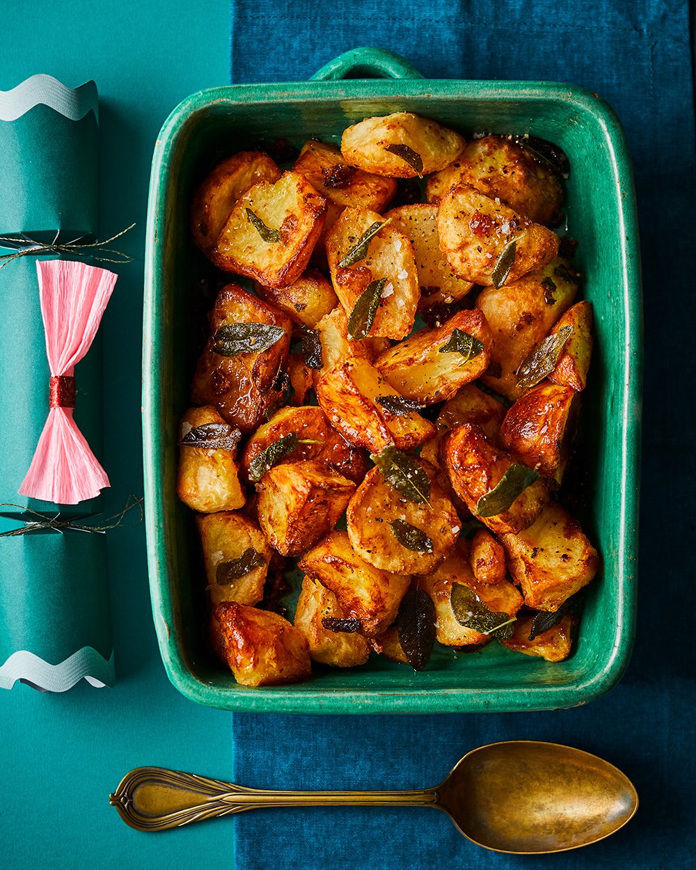 Air fryer sagebutter roast potatoes delicious. magazine