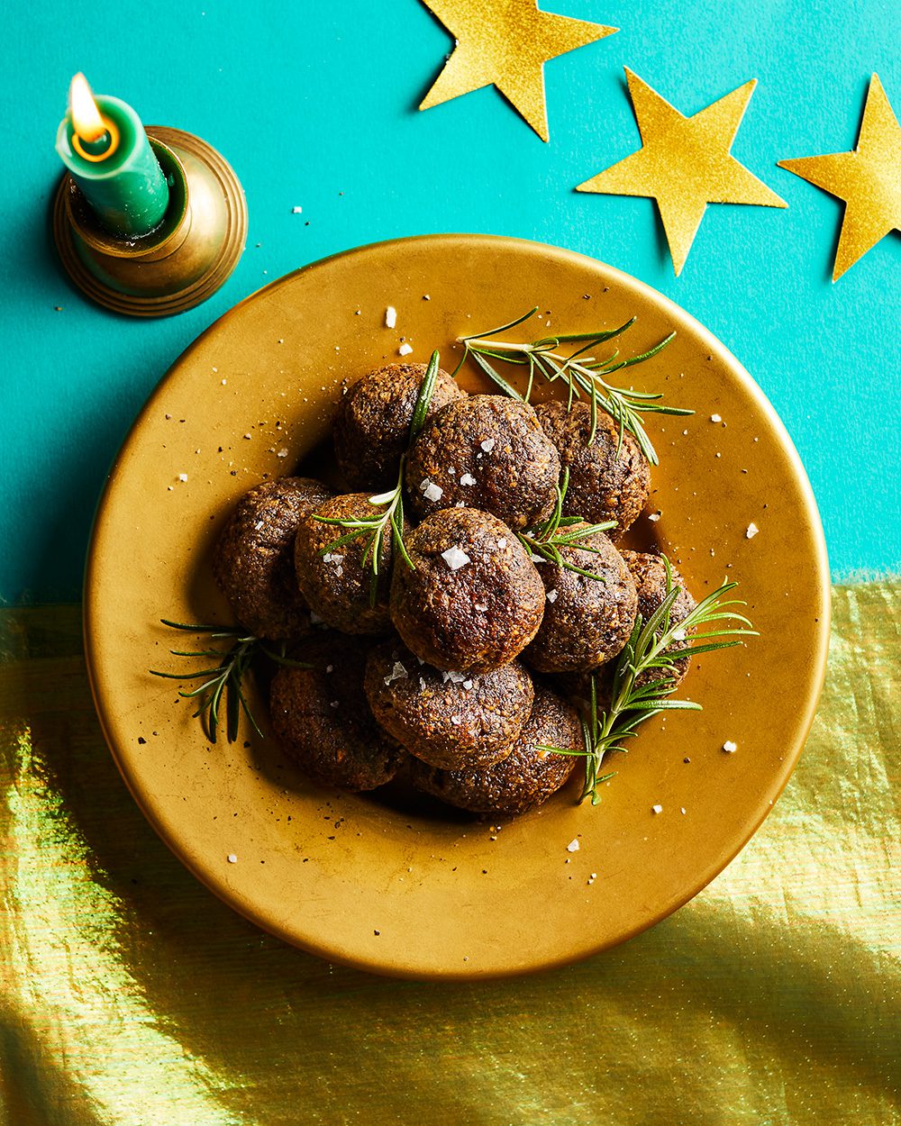 Air fryer mushroom and chestnut stuffing balls - delicious. magazine