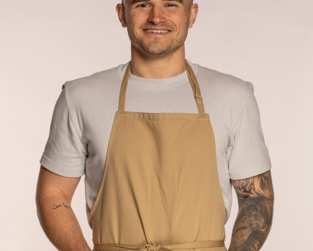 Portrait of 2023 Great British Bake Off winner Matty Edgell