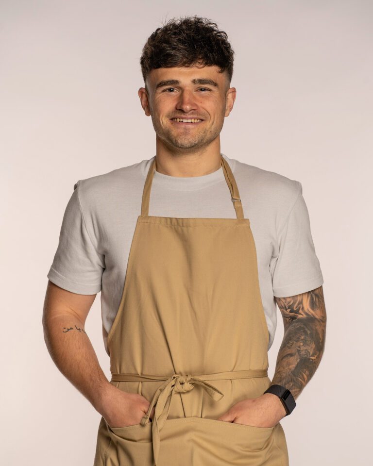 Portrait of 2023 Great British Bake Off winner Matty Edgell