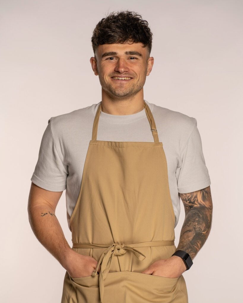 Portrait of 2023 Great British Bake Off winner Matty Edgell