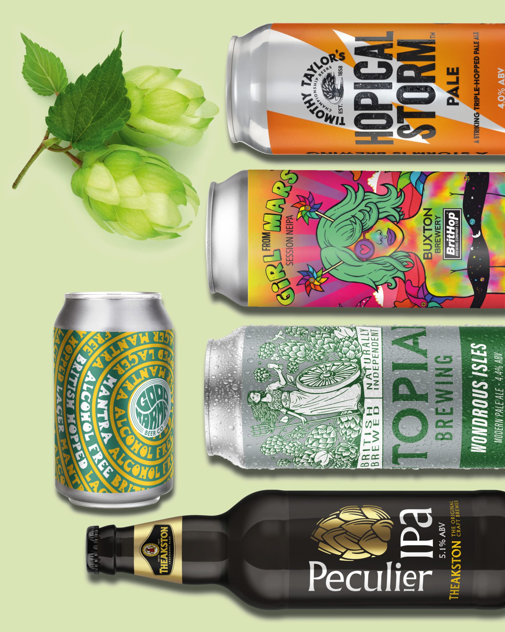 The rise of Brithop the best beers made with British hops delicious