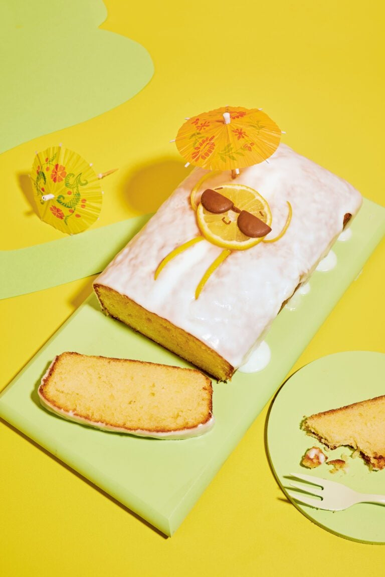 Kim-Joy’s lemon drizzle cake