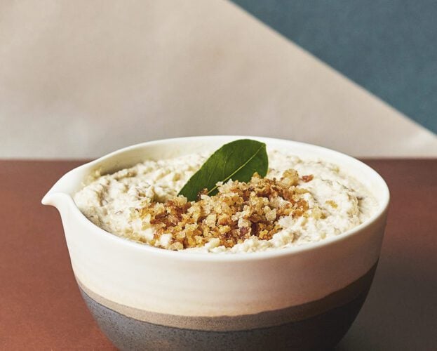 Toasted sourdough bread sauce