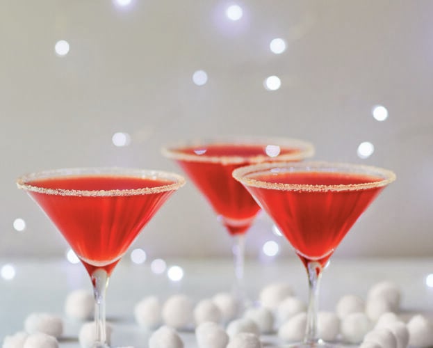 Santa’s sidecar cocktail