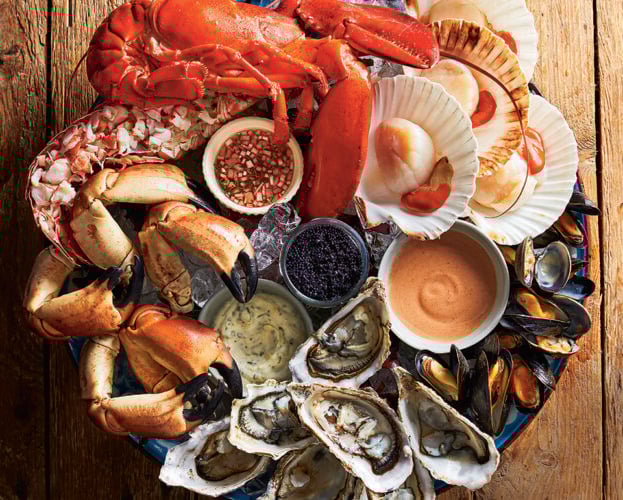Cornish fruits de mer
