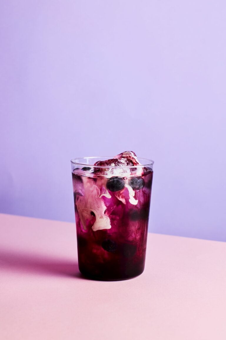 Dirty blueberry soda