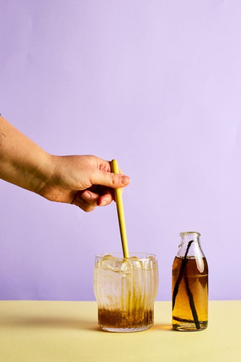 Homemade cream soda