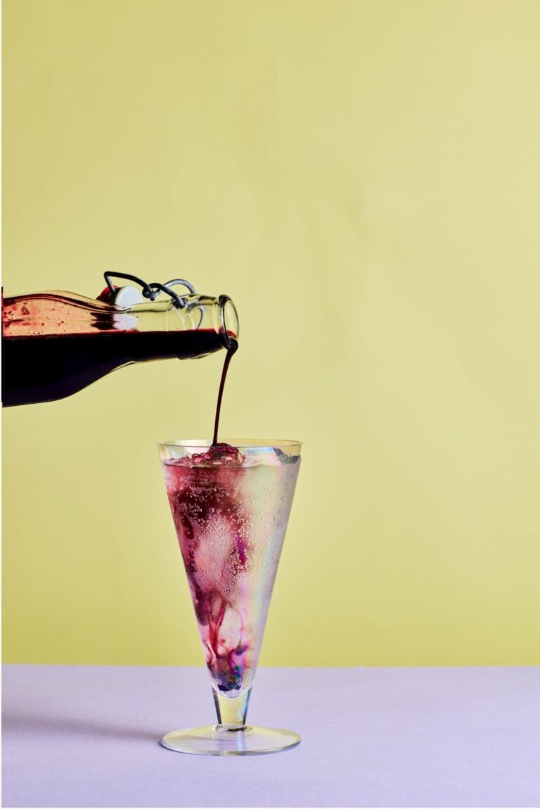 Homemade fruit soda