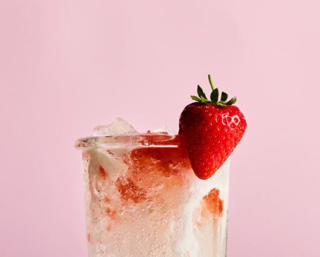 Homemade fruit soda