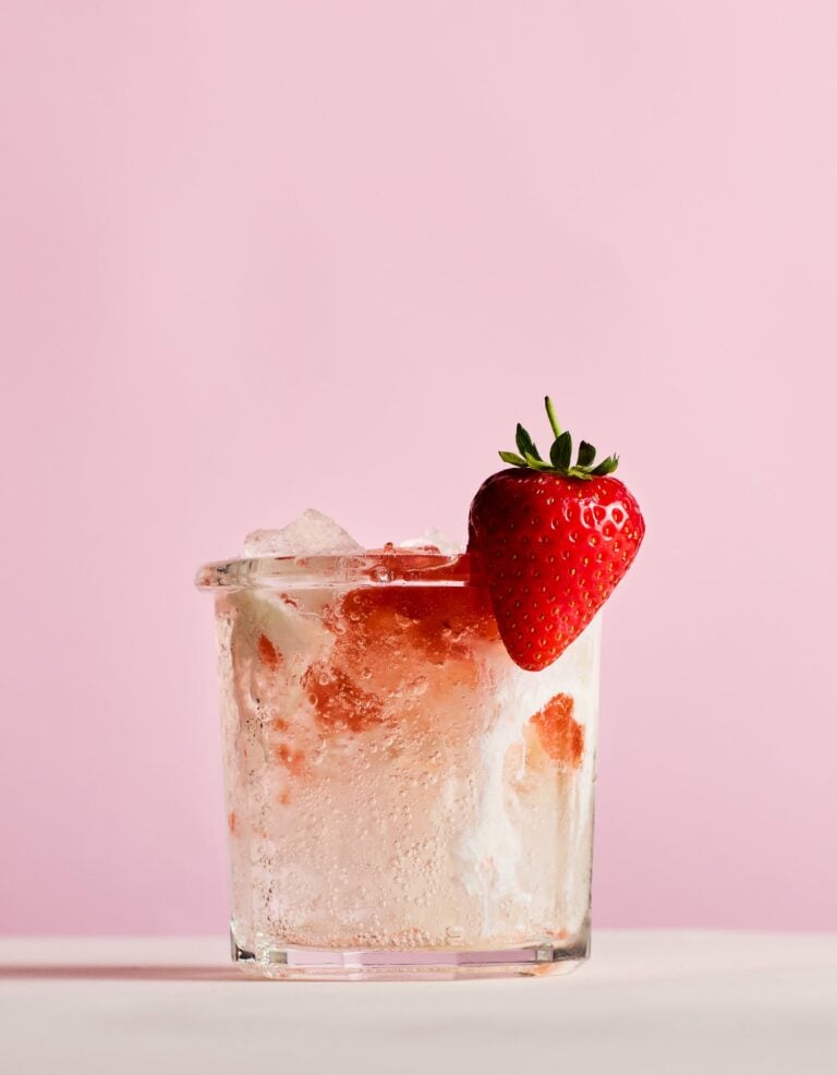 Jam and cream dirty soda