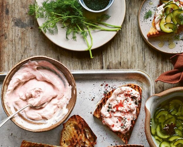 Paul Ainsworth’s The Mariners taramasalata on toast