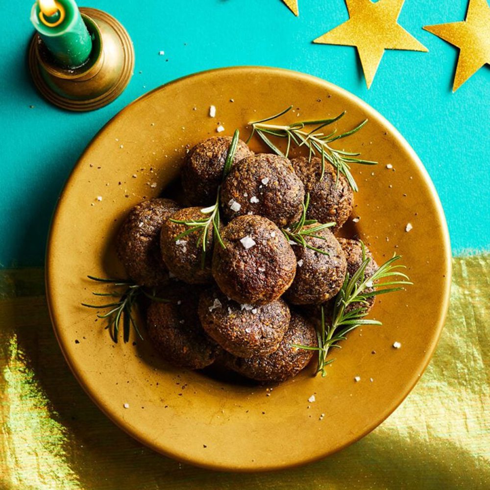 Air fryer stuffing balls