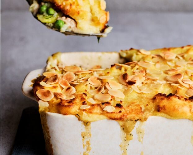 Fisherman’s chicken pie