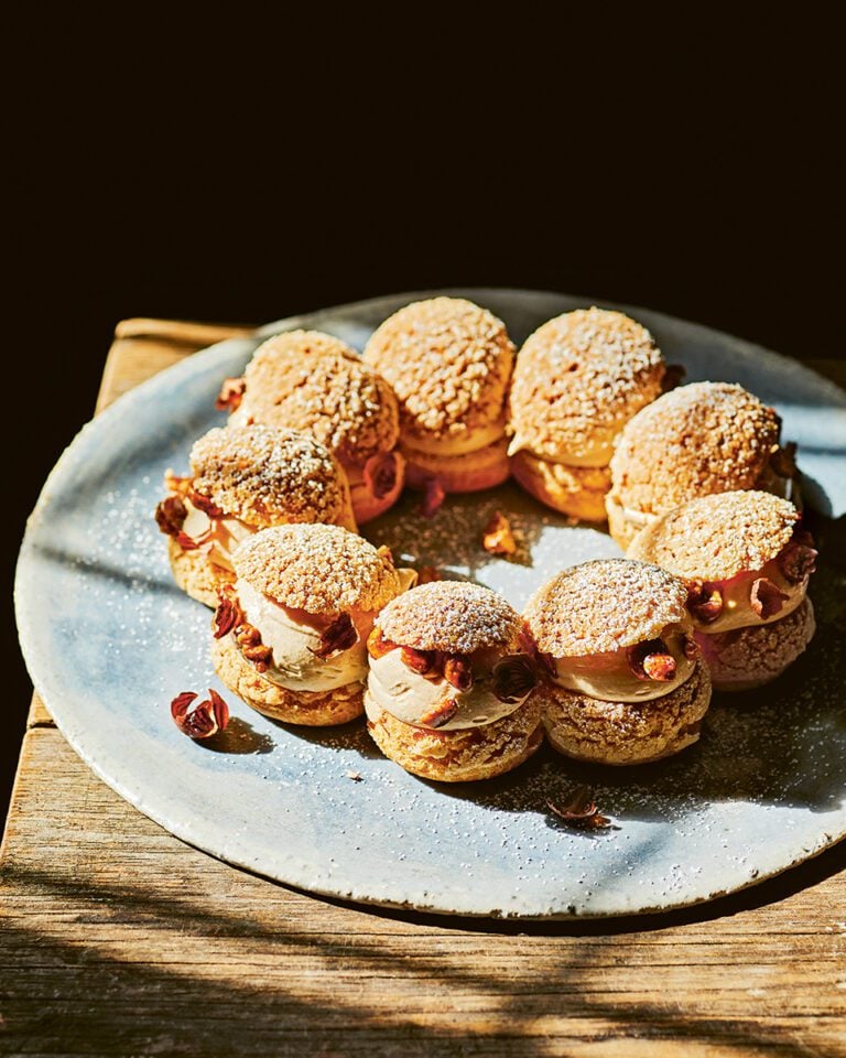 Hazelnut paris-brest