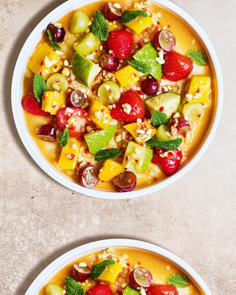 Thai fruit salad (Yum-pol-la-mai )
