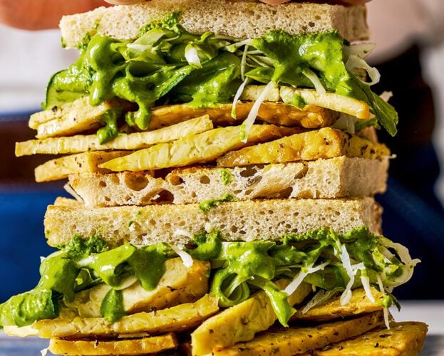 Calum Harris’ green and mean vegan sandos