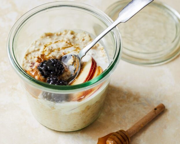 Base overnight oats recipe (ratio), with flavour ideas