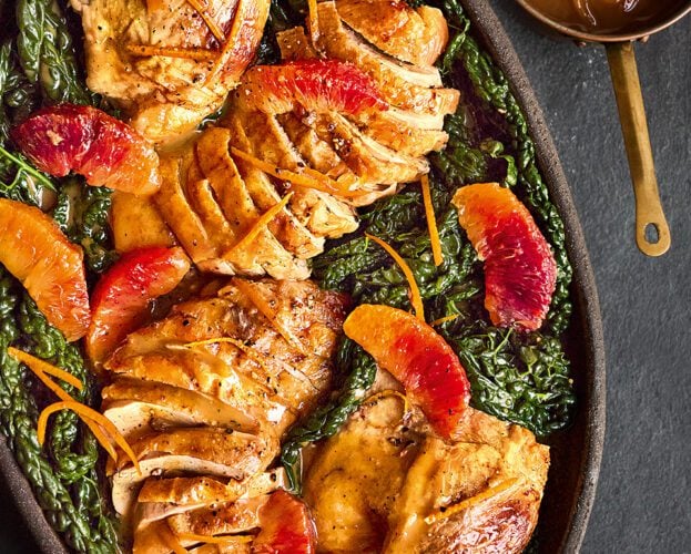 Duck à l’orange sanguine