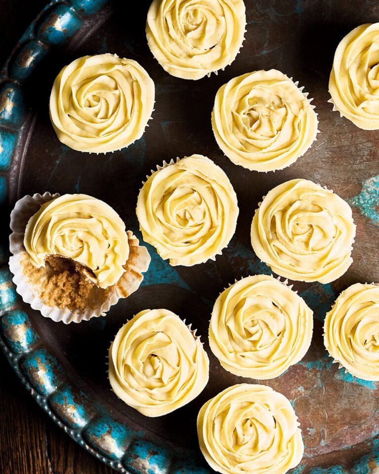 Chai cupcakes