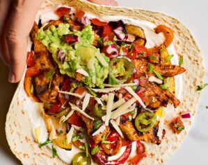 Chicken fajitas