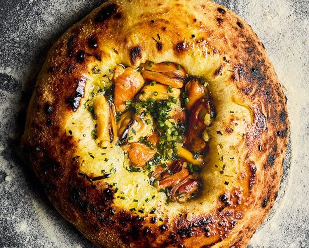 Moules marinières flatbreads