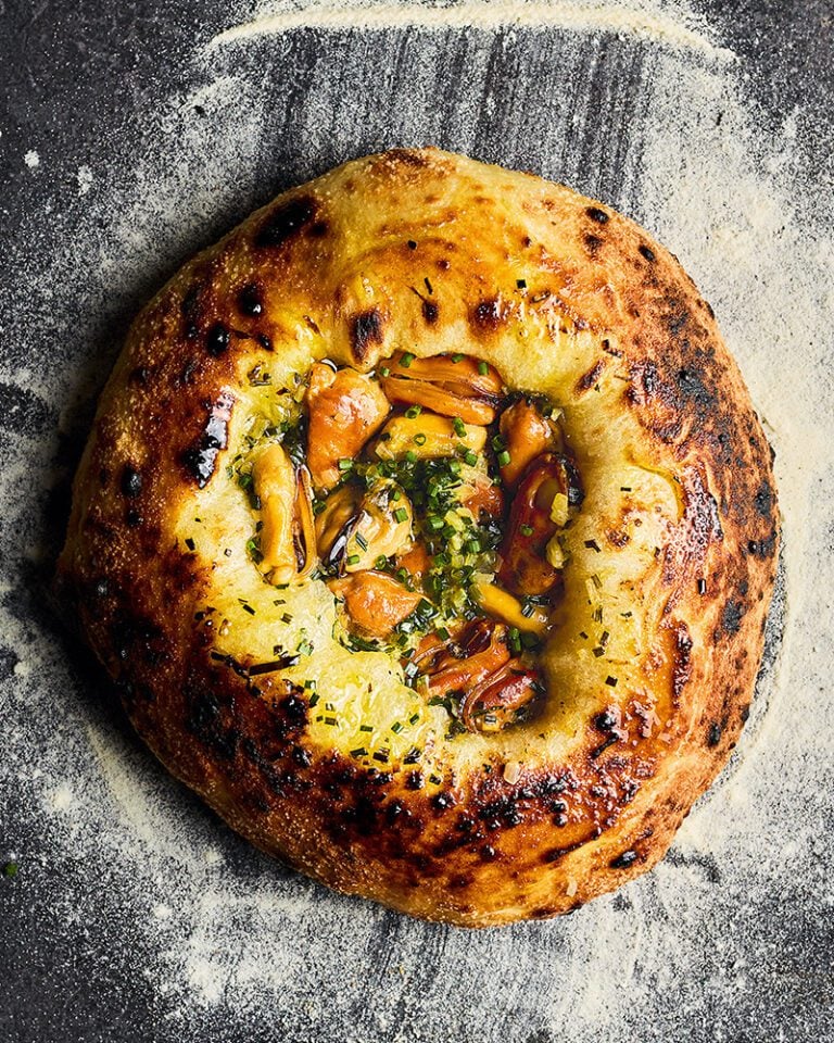 Moules marinières flatbreads