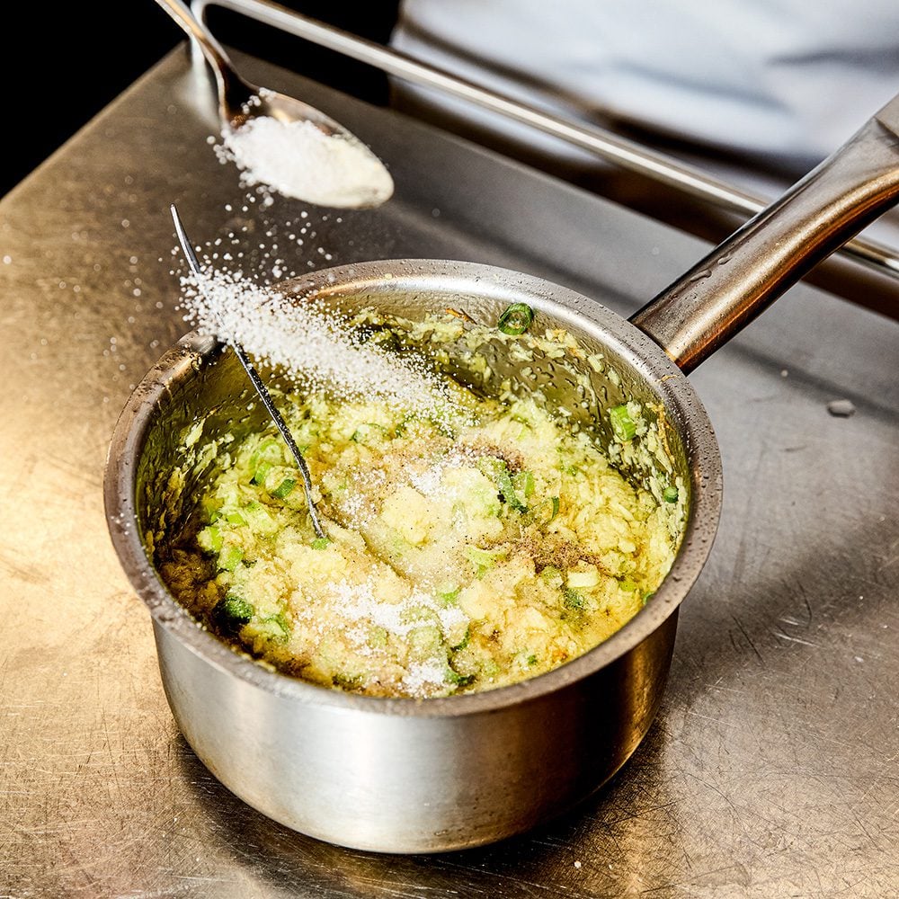 Andrew Wong's ginger and spring onion relish