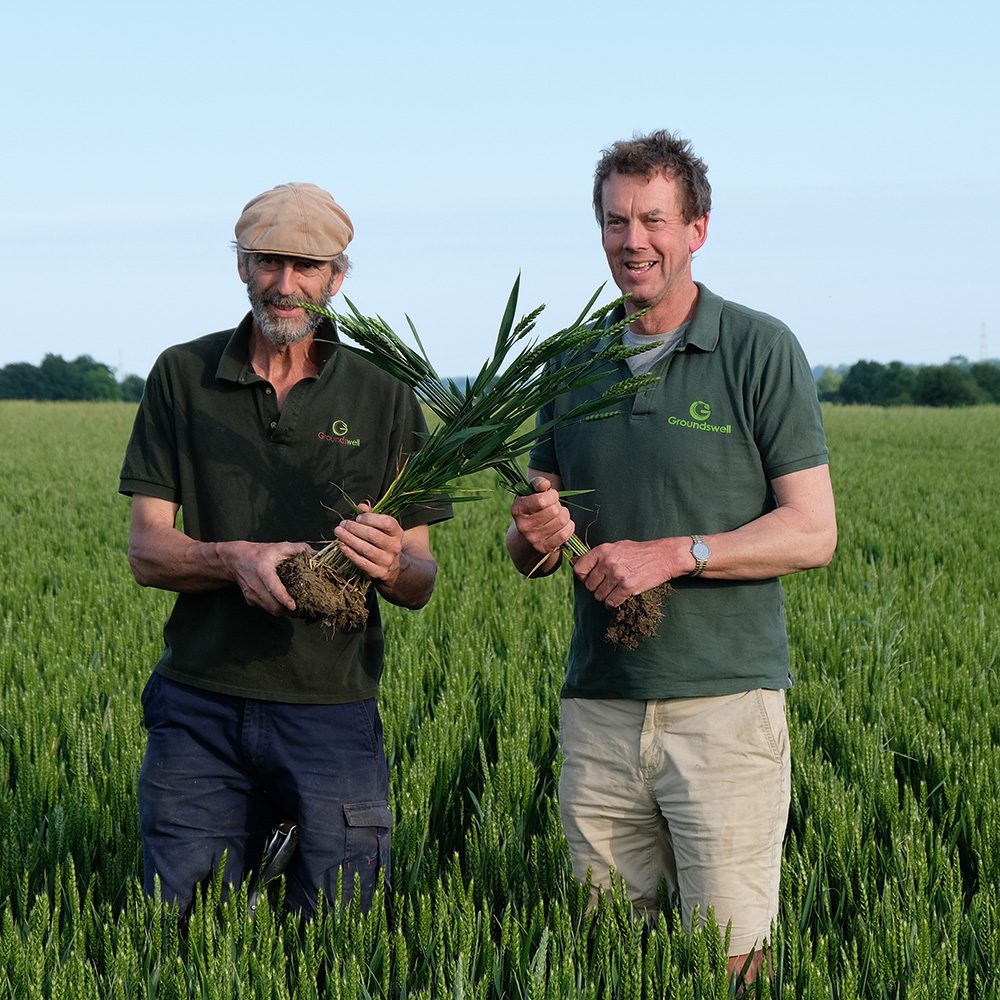 Paul and John Cherry, farmers and founders of regenerative agricultural festival Groundswell