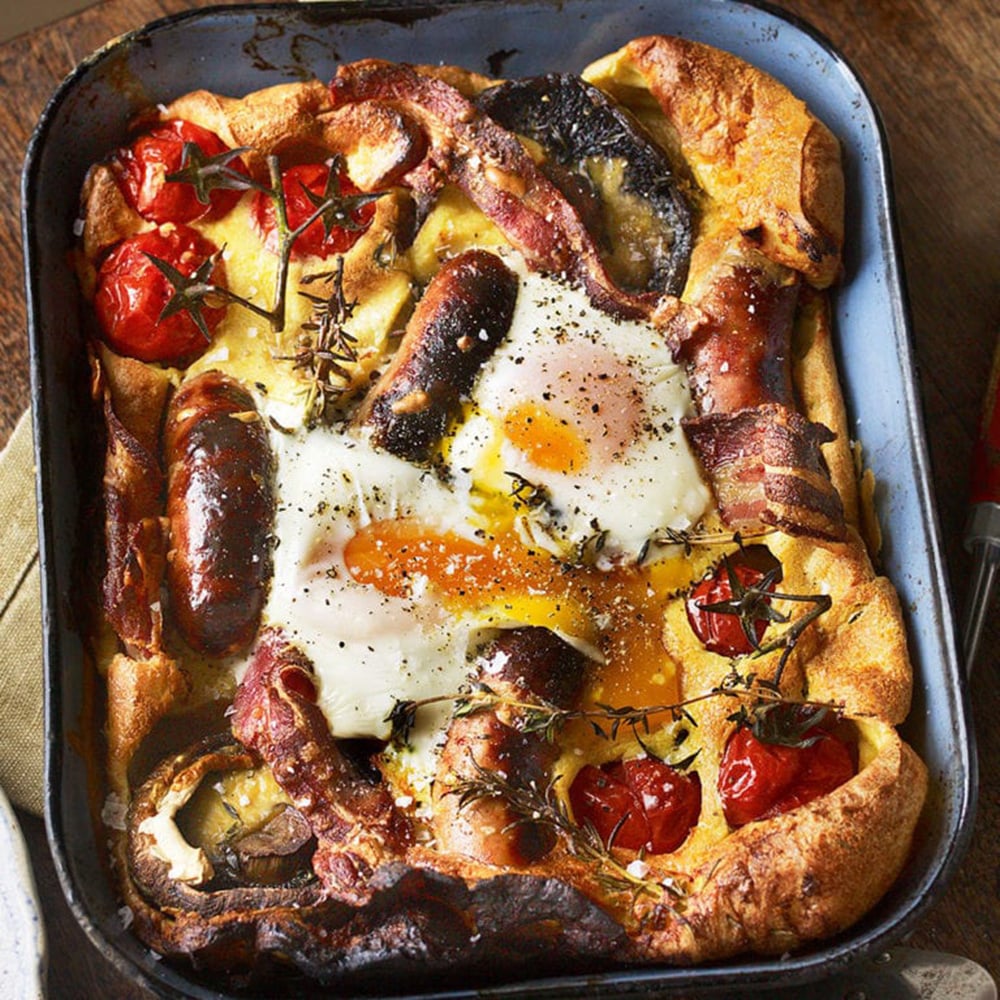 Big breakfast toad in the hole