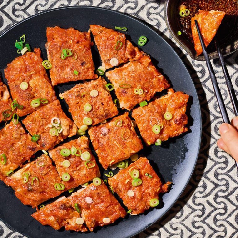 Korean kimchi pancake