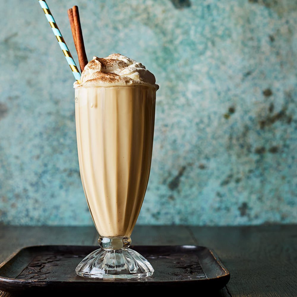 Chai latte milkshake