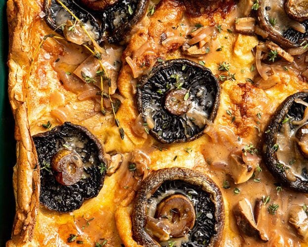 Mushroom toad in the hole