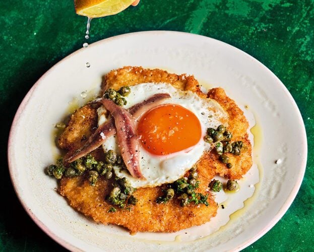 Schnitzel à la holstein
