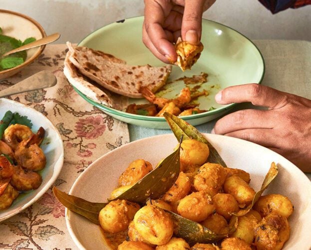 Asma Khan's aloo dum