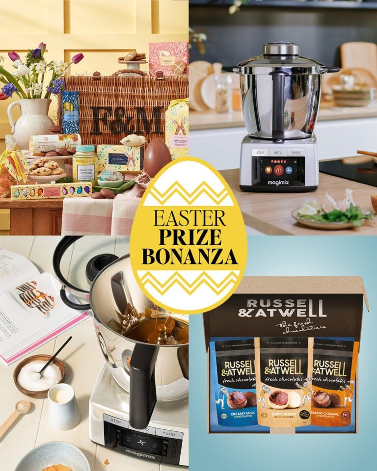 Easter prize bonanza: WIN luxury hamper, chocolate & cookware prizes worth £1,800