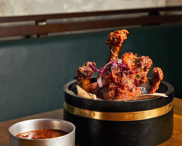 Lollipop chicken