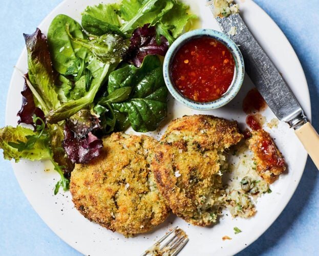 Air fryer fishcakes