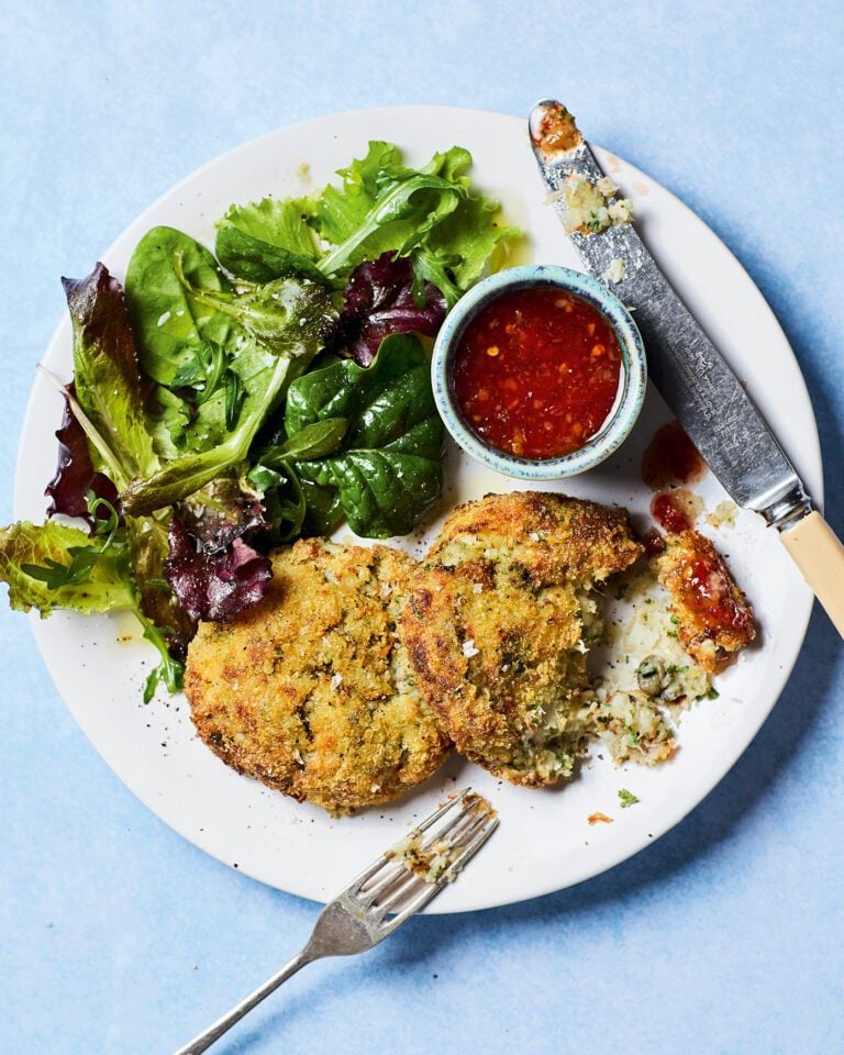 Air fryer fishcakes