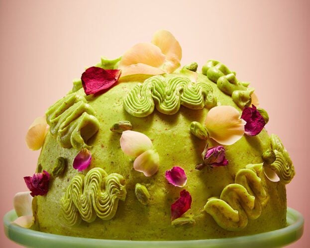 Baklava dome cake